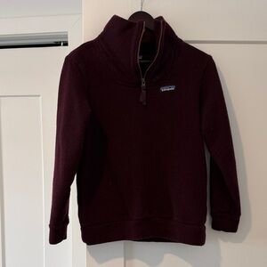 Patagonia Half-Zip Fleece Pullover - Burgundy
